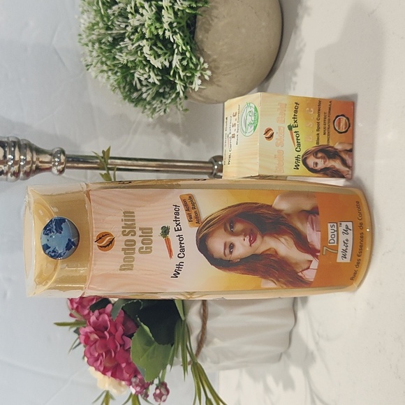 Skincare Dodo Skin Gold With Carrot Extract Set Lotion 20ml Oil Black